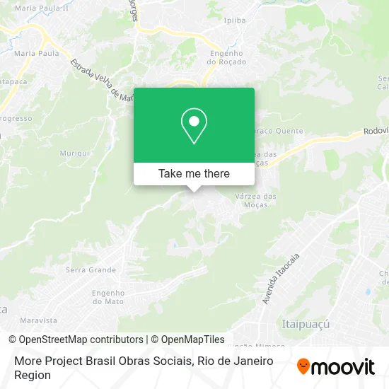 More Project Brasil Obras Sociais map