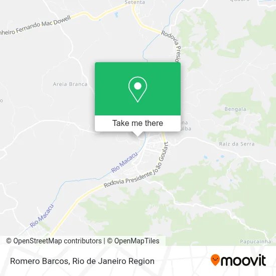 Romero Barcos map