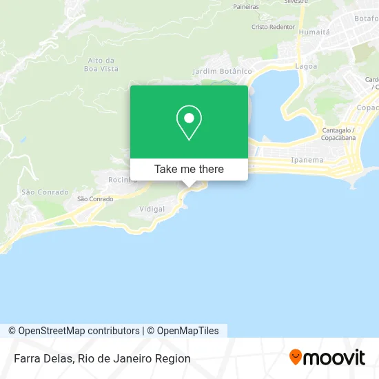 Farra Delas map