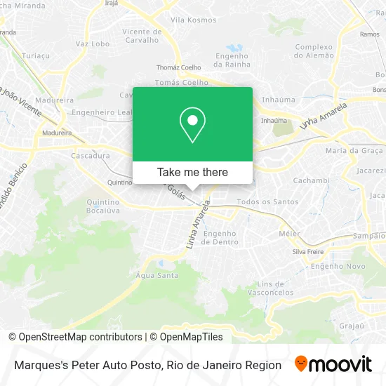 Marques's Peter Auto Posto map