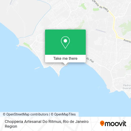 Chopperia Artesanal Do Ritmus map