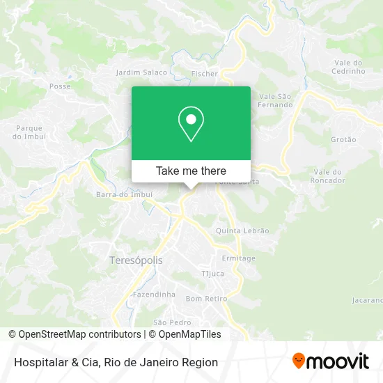 Hospitalar & Cia map