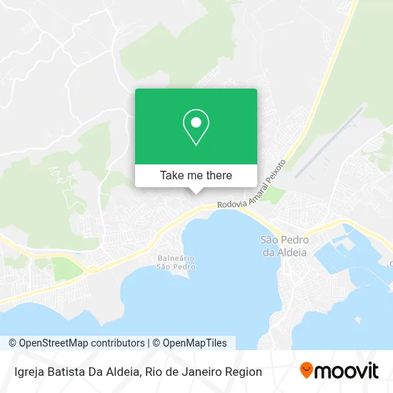 Igreja Batista Da Aldeia map