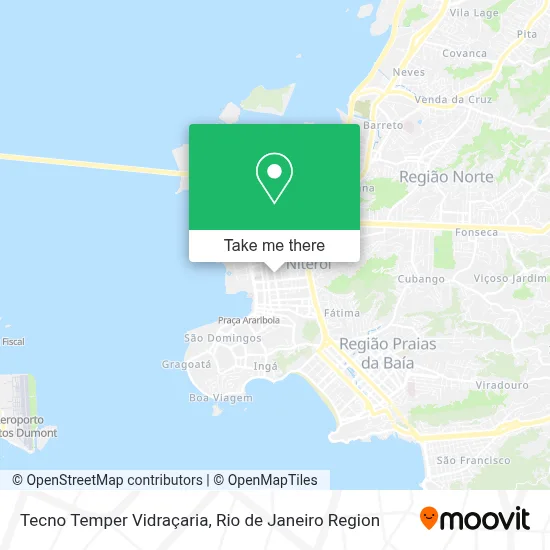 Tecno Temper Vidraçaria map