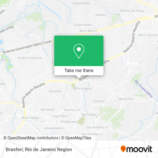 Brasferr map