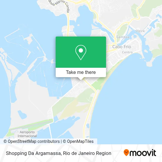 Shopping Da Argamassa map