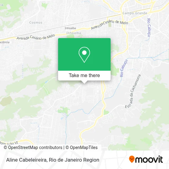 Aline Cabeleireira map