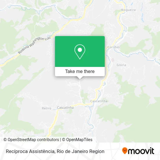 Recíproca Assistência map