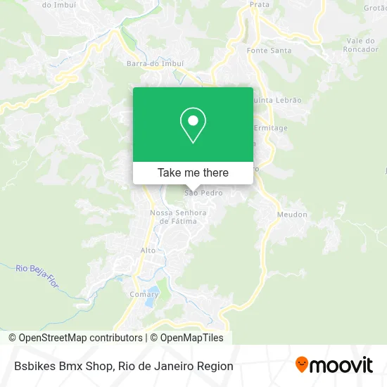 Bsbikes Bmx Shop map