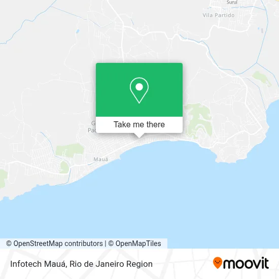 Infotech Mauá map