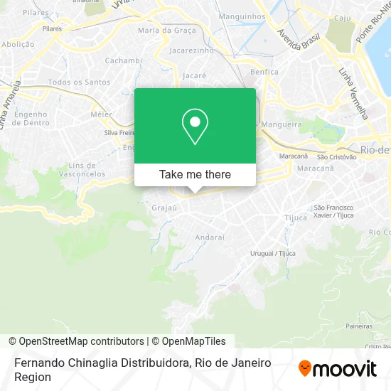 Fernando Chinaglia Distribuidora map