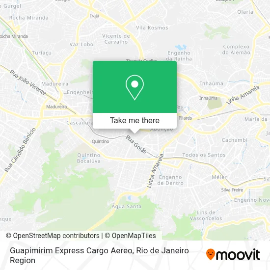 Guapimirim Express Cargo Aereo map