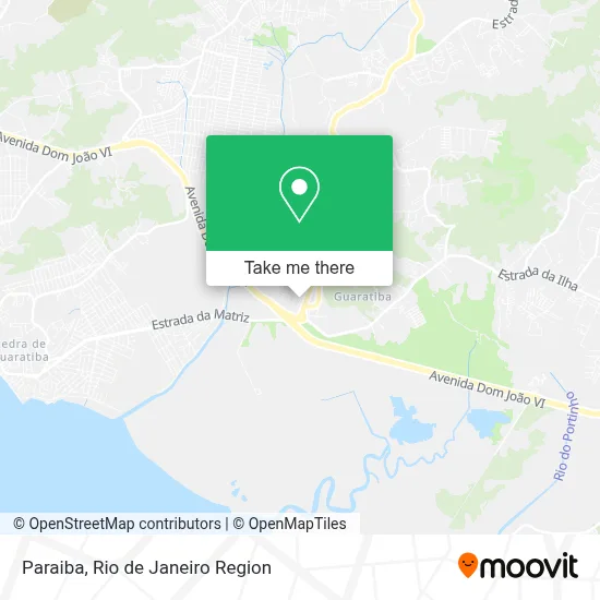 Paraiba map