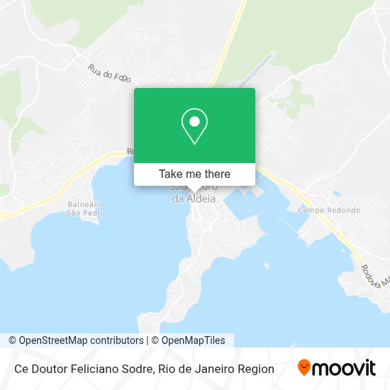 Ce Doutor Feliciano Sodre map