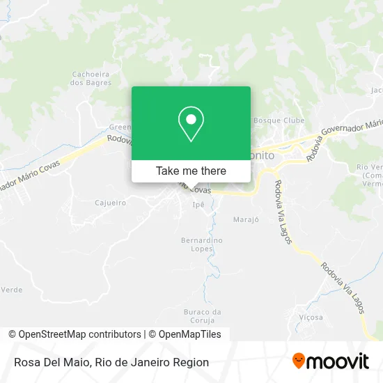 Rosa Del Maio map