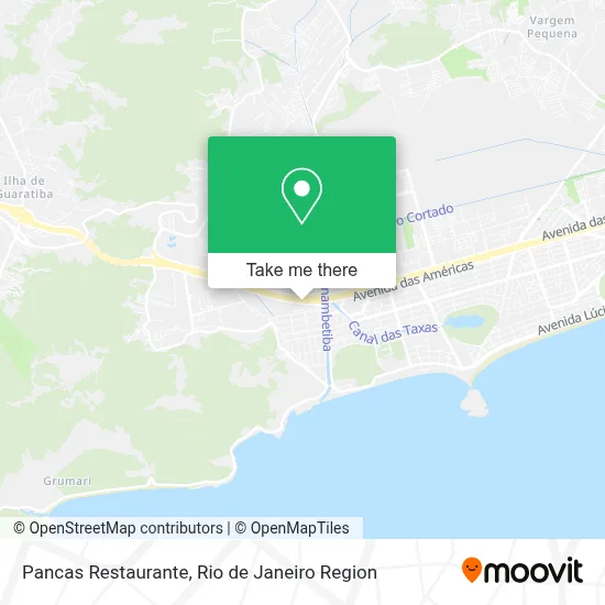 Pancas Restaurante map