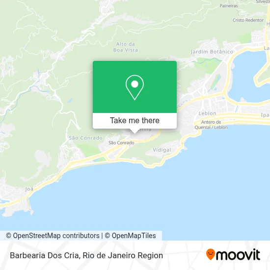 Barbearia Dos Cria map