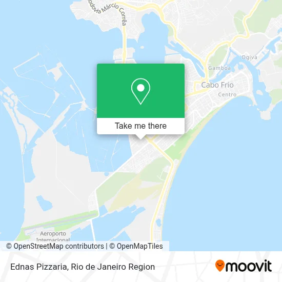 Ednas Pizzaria map