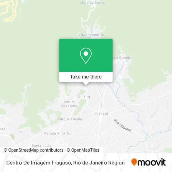 Centro De Imagem Fragoso map