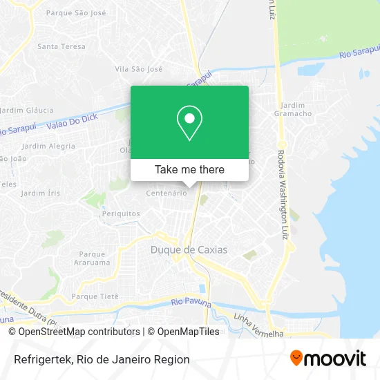 Refrigertek map