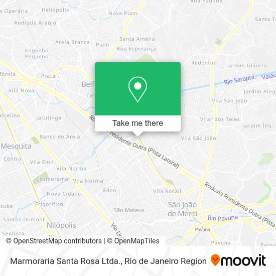 Marmoraria Santa Rosa Ltda. map