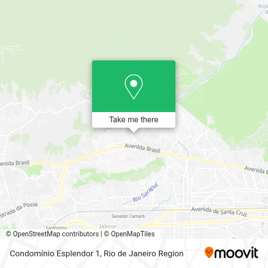 Condomínio Esplendor 1 map