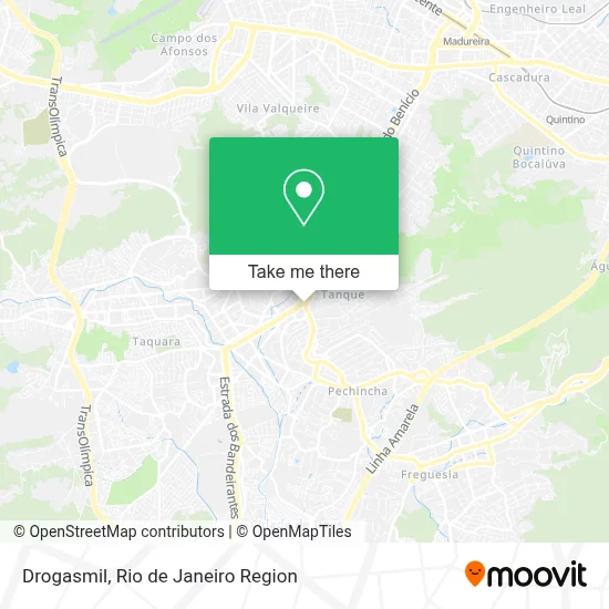 Drogasmil map