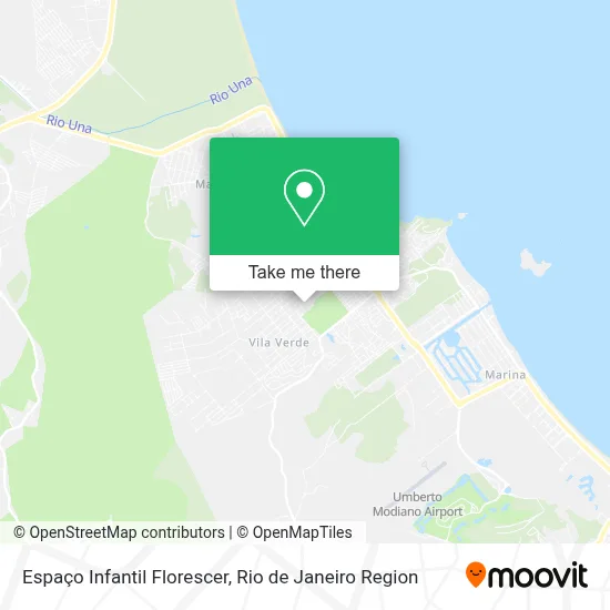 Espaço Infantil Florescer map