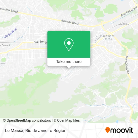 Le Massa map