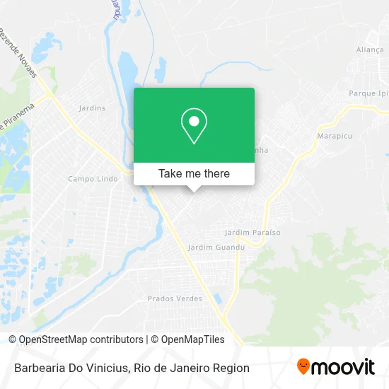 Barbearia Do Vinicius map
