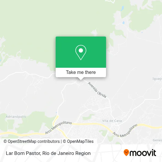 Lar Bom Pastor map