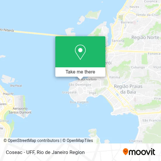 Coseac - UFF map