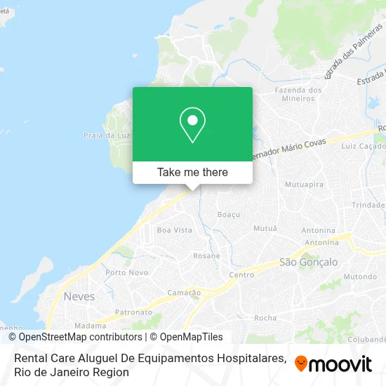 Rental Care Aluguel De Equipamentos Hospitalares map