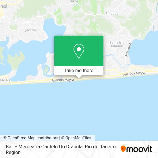 Bar E Mercearia Castelo Do Dracula map