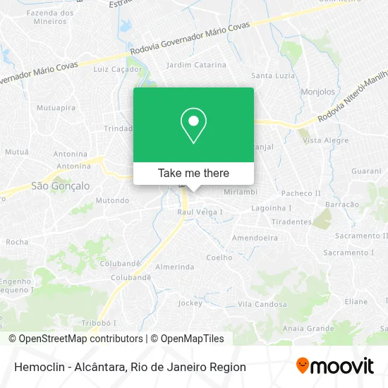 Hemoclin - Alcântara map