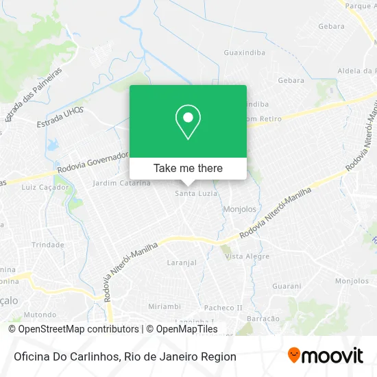 Oficina Do Carlinhos map