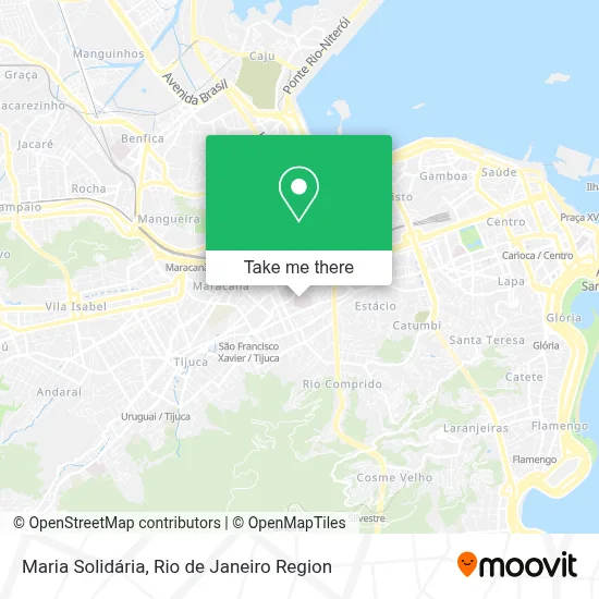Maria Solidária map