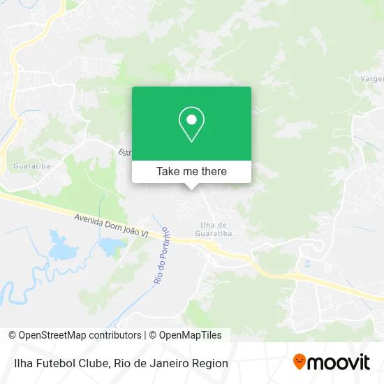Ilha Futebol Clube map