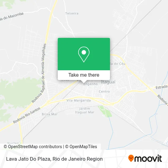 Lava Jato Do Plaza map