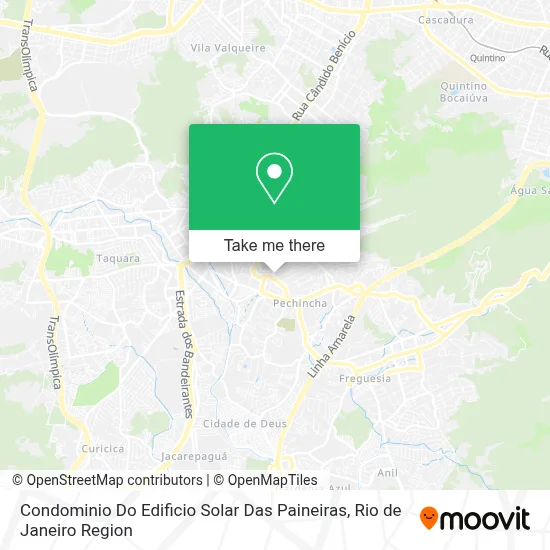 Condominio Do Edificio Solar Das Paineiras map