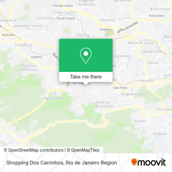 Shopping Dos Carrinhos map