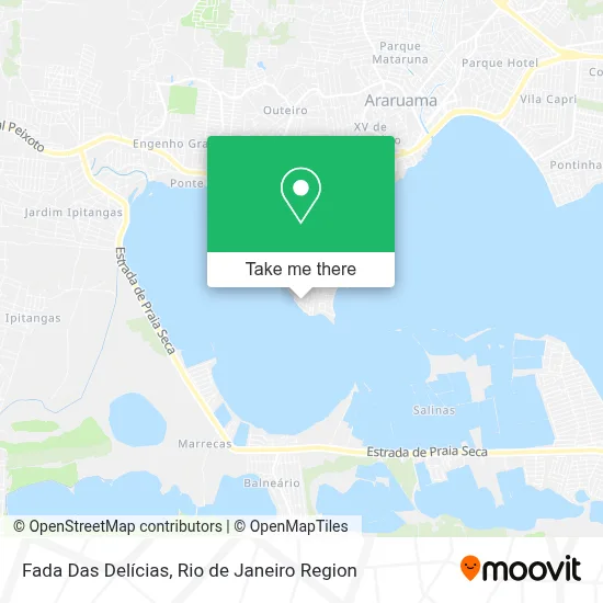 Fada Das Delícias map