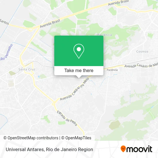 Universal Antares map