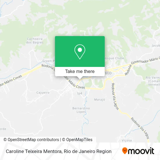 Caroline Teixeira Mentora map