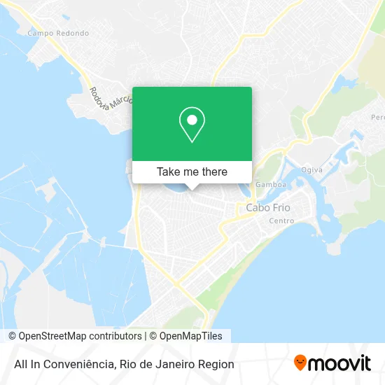 All In Conveniência map