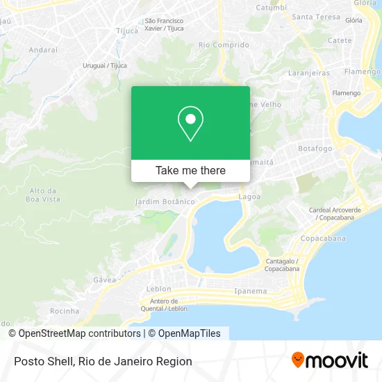 Posto Shell map