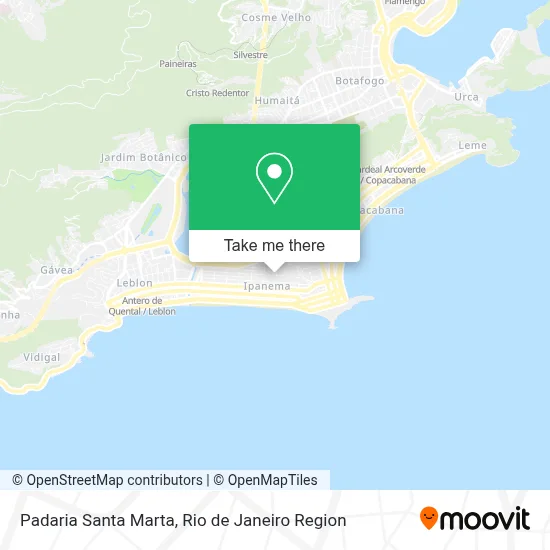 Padaria Santa Marta map