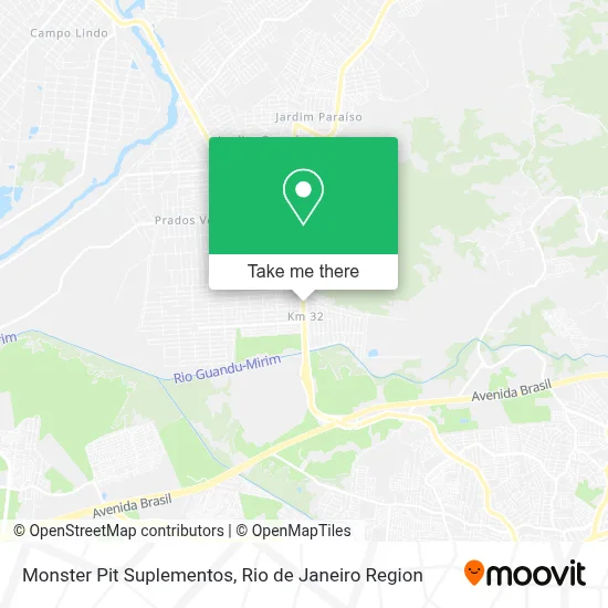 Monster Pit Suplementos map