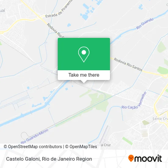 Castelo Galoni map
