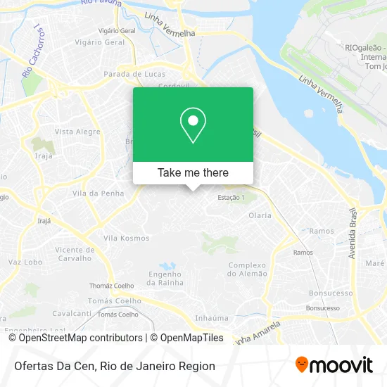 Ofertas Da Cen map
